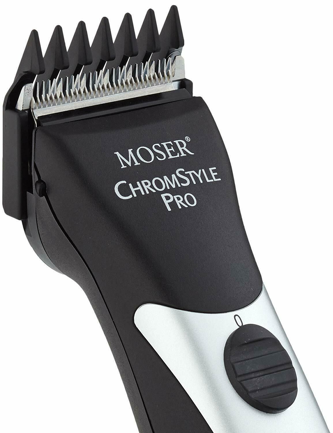 Moser 1871 Chromstyle Pro Professional Hair Clipper 1871-0071 White