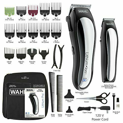 Wahl 79600-2101 Li-Ion Cordless Clipper and Trimmer Kit
