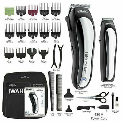 Wahl 79600-2101 Li-Ion Cordless Clipper and Trimmer Kit